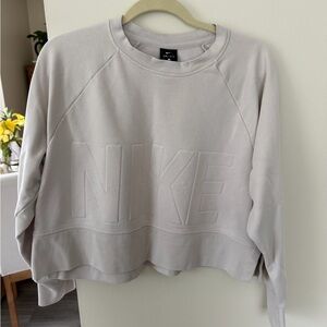 Nike Women's Off-White Sweatshirt